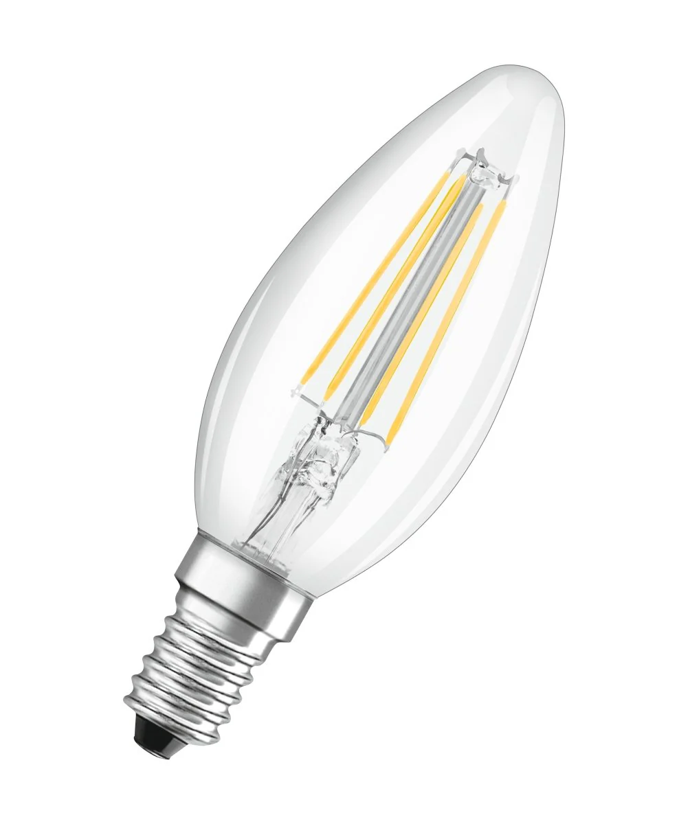 Żarówka LED E14 4W BASE 2 szt. filament, barwa ciepła - Image 6
