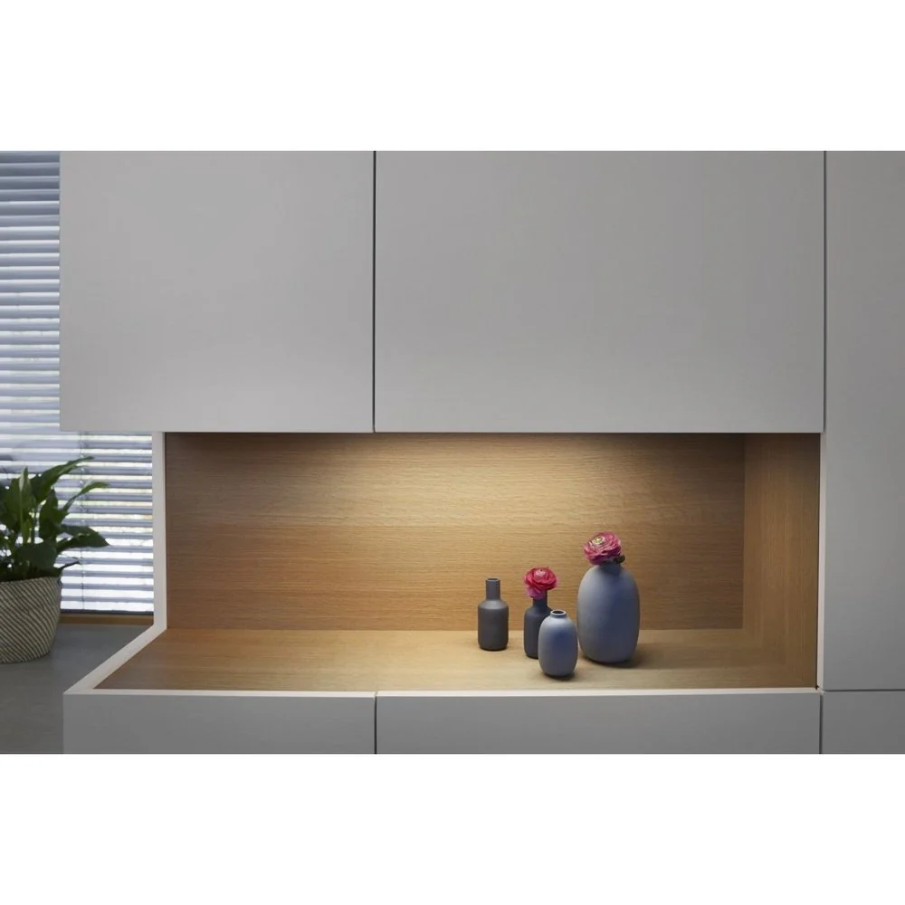 Lampa podszafkowa LED CABINET PANEL TWO LIGHT 10W z czujnikiem ruchu, barwa ciepła, 300x100 mm - Image 5
