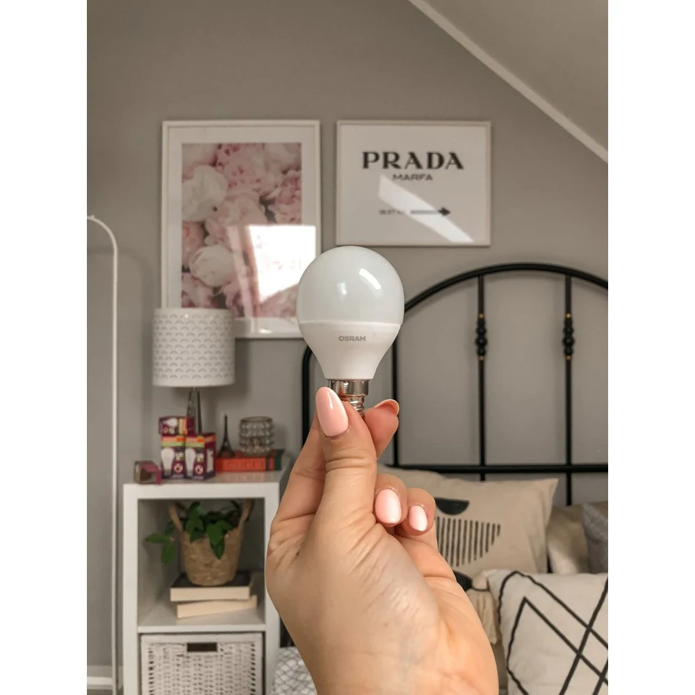 Żarówka LED E14 5,5W Antybakteryjna, 1 szt. - Image 4