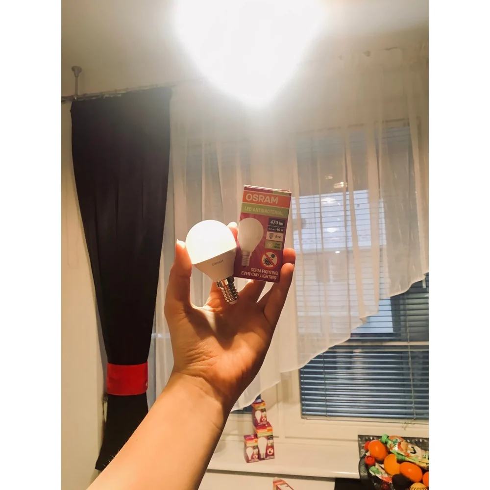 Żarówka LED E14 5,5W Antybakteryjna, 1 szt. - Image 7