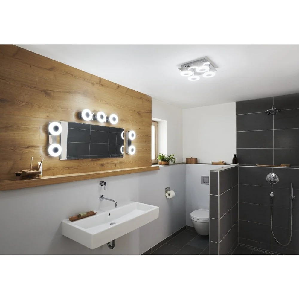 Lampa LED WiFi ORBIS WALL WAVE 8W, inteligentna, do łazienki, ściemnialna, IP44, regulowana biel, 20 cm - Image 5